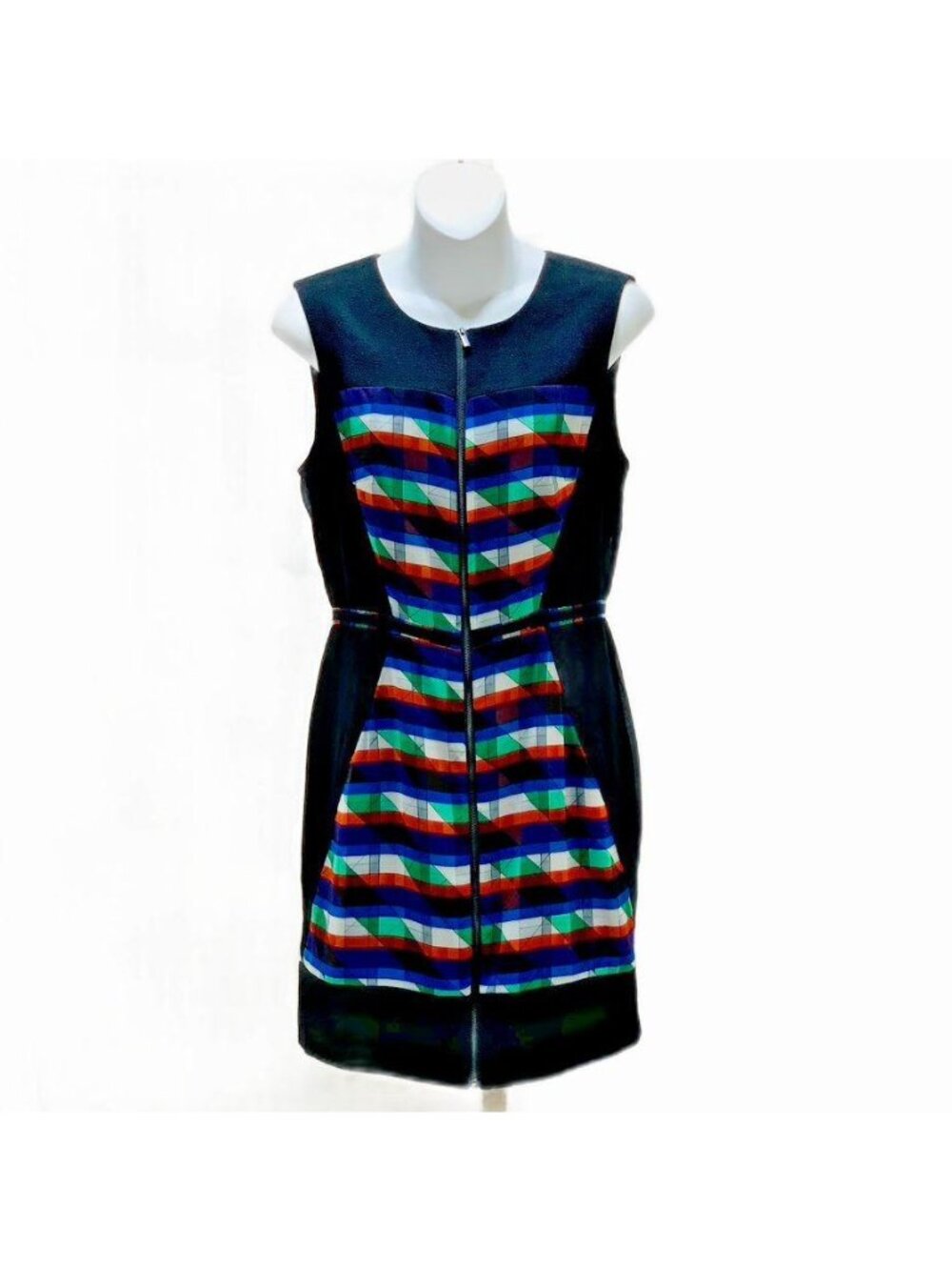 Rachel by Rachel Roy Size 6 Geo Print Sheath Mini